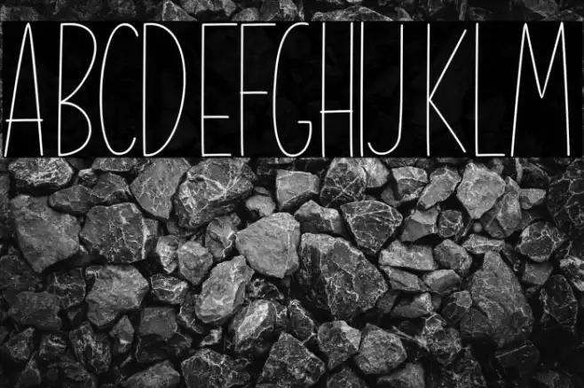 Shine Brighter Sans Font examples