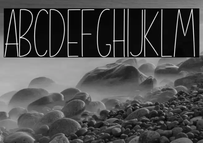 Shine Brighter Sans Font examples