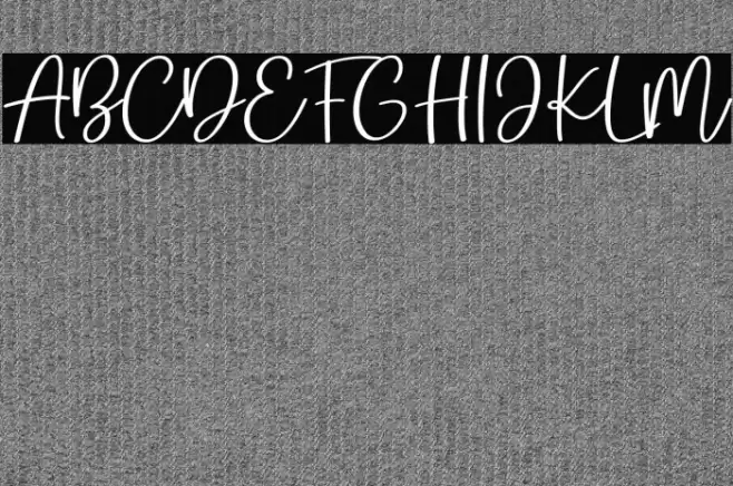 Shine Brighter Font examples