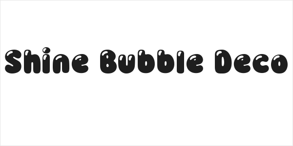 Shine Bubble Deco Logo