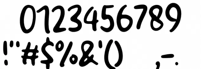 Shine Flower Font OTHER CHARS