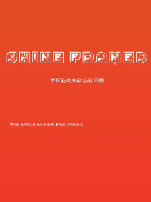 Shine Framed Regular Poster