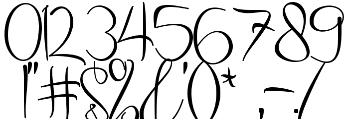 Shine Himawari Font OTHER CHARS