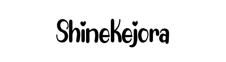 Shine Kejora  font caratteri gratis