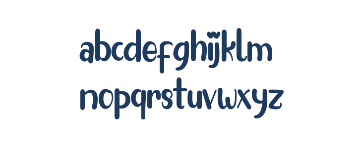 Shine Kejora Lowercase