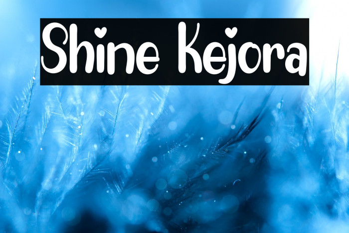 Shine Kejora Example 1