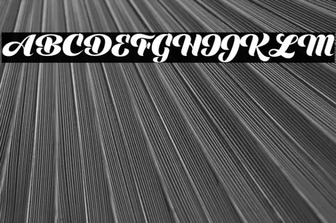 Shine Personal Use Font examples