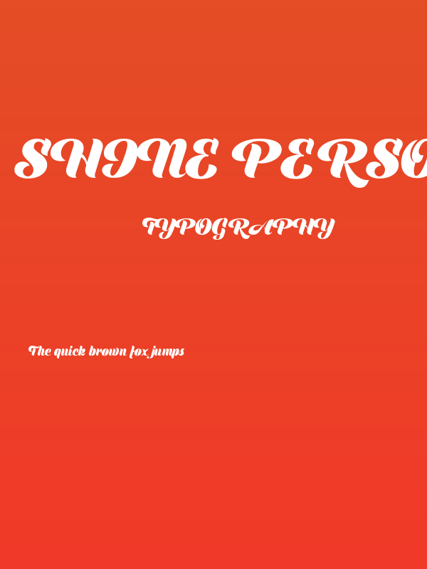 Shine Personal Use Poster