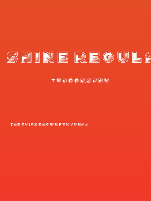 Shine Regular Poster