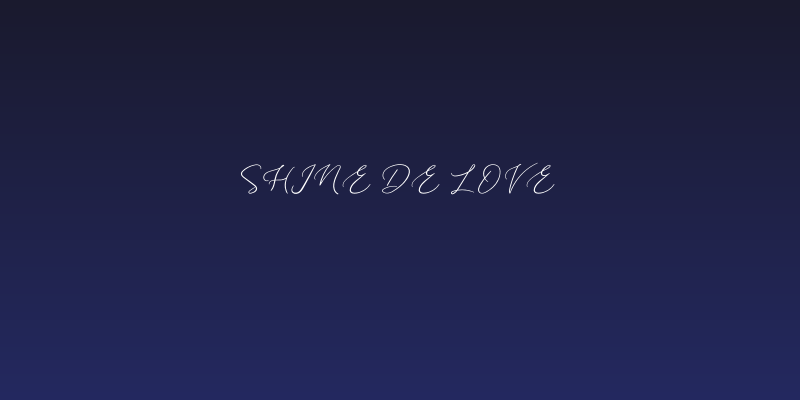 Shine de Love Social Header