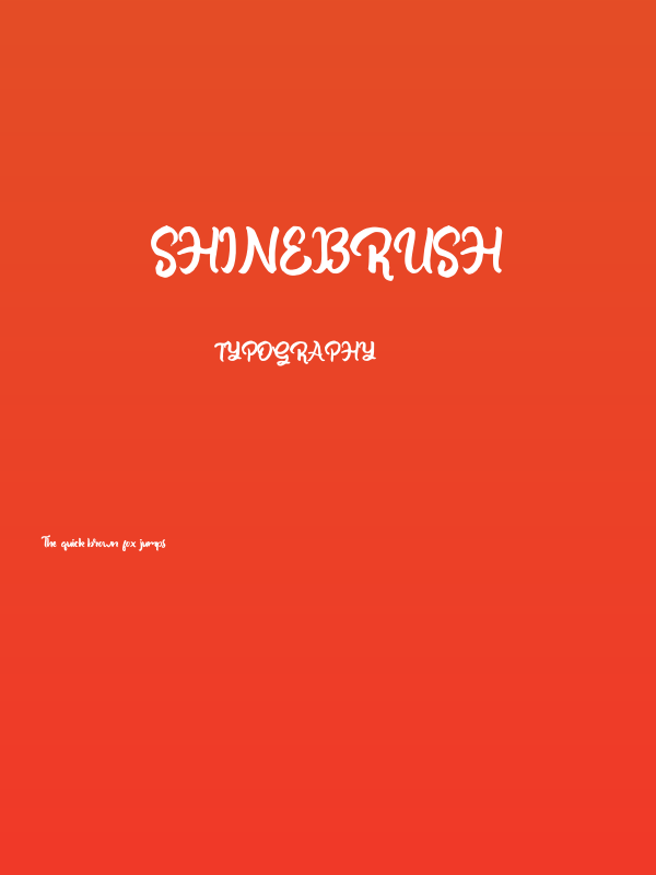ShineBrush Poster