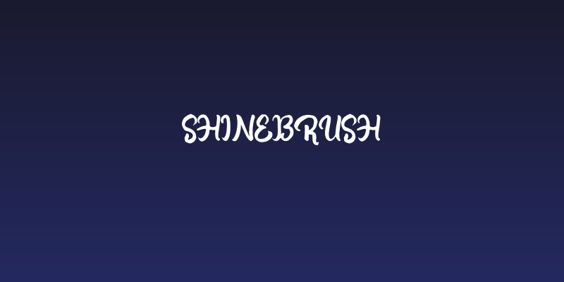 ShineBrush Social Header