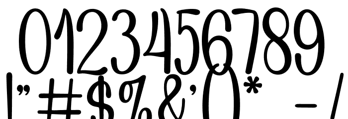 ShineGlitter Font OTHER CHARS
