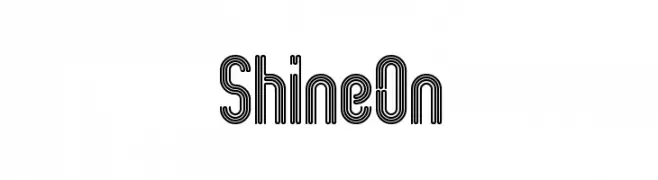 ShineOn  Descarca Fonturi Gratis