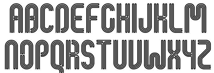 ShineOn Font UPPERCASE