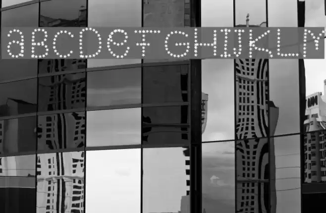 Shine Schriftart examples