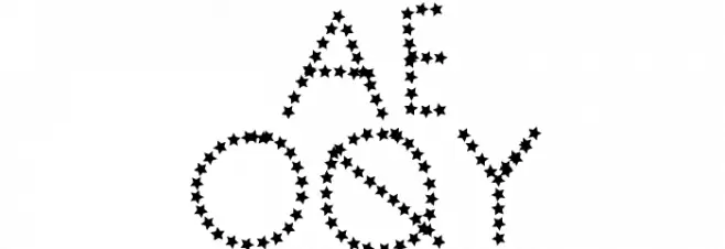 Shine Schriftart Kleinbuchstaben