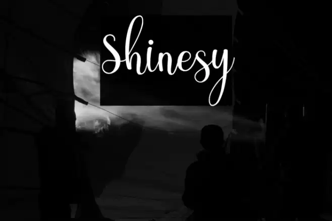 Shinesy Font examples