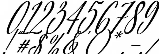 Shington Font OTHER CHARS