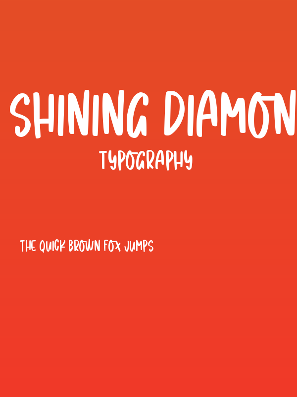 Shining Diamond Poster