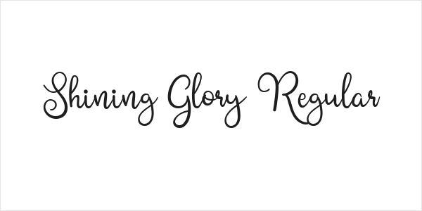 Shining Glory Regular Logo