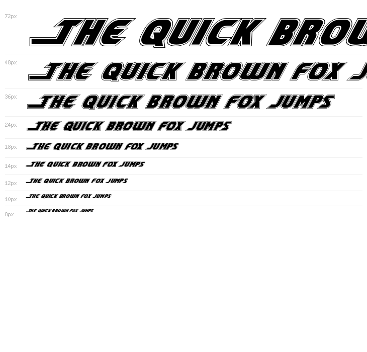 Shining Herald Academy Italic Waterfall