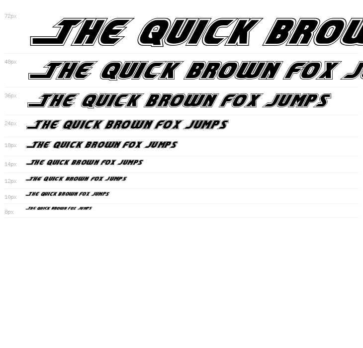 Shining Herald Academy Italic Waterfall