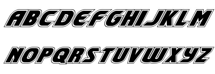 Shining Herald Academy Italic Font LOWERCASE