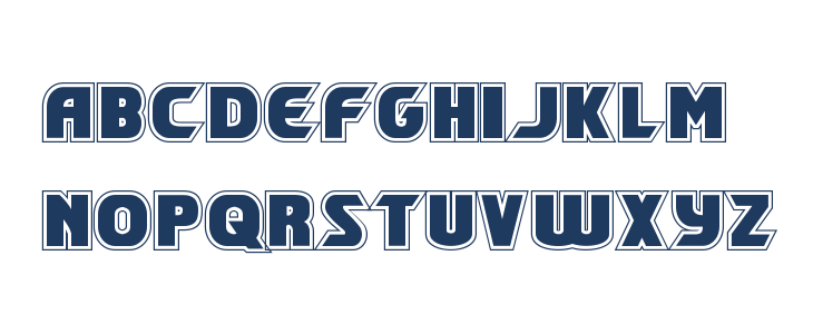 Shining Herald Academy Regular Lowercase