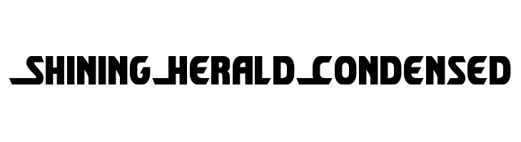 Shining Herald Condensed  لخطوط تنزيل