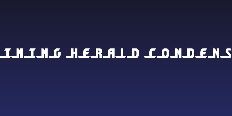 Shining Herald Condensed Social Header