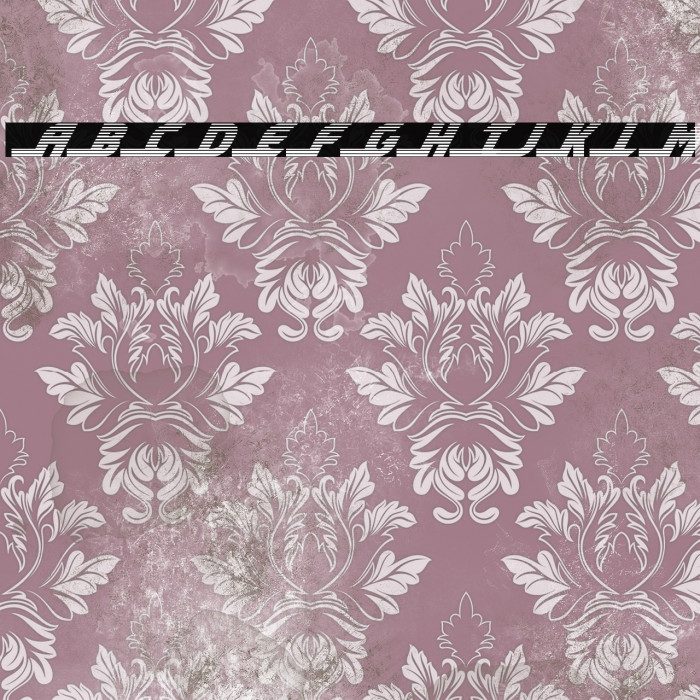 Shining Herald Gradient Italic Example 1