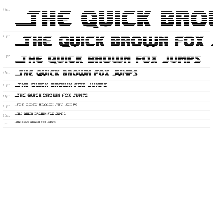 Shining Herald Gradient Regular Waterfall