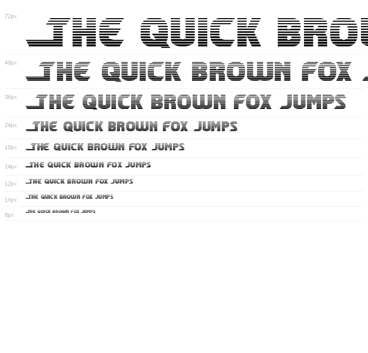 Shining Herald Gradient Waterfall