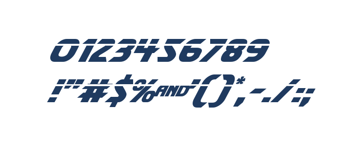 Shining Herald Laser Italic Other Characters