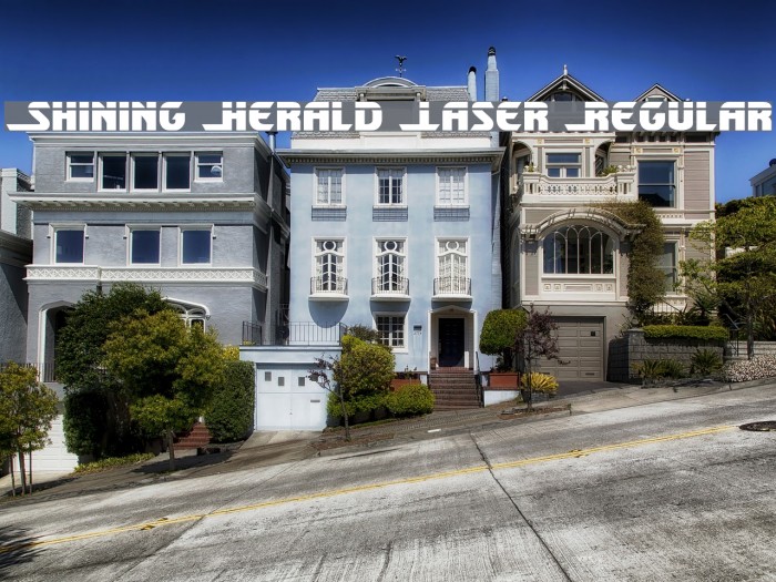 Shining Herald Laser Regular Example 2