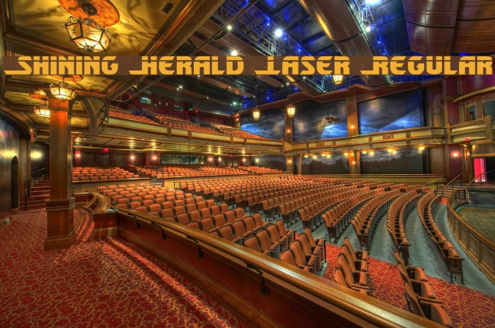 Shining Herald Laser Regular Example 3