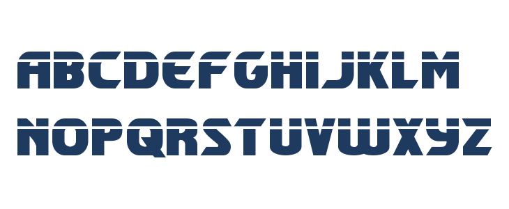 Shining Herald Laser Regular Lowercase