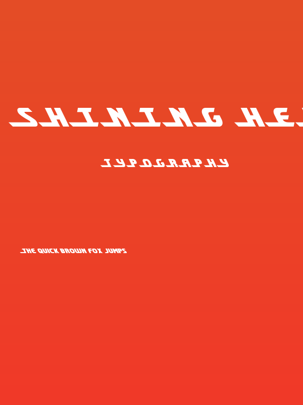 Shining Herald Leftalic Poster