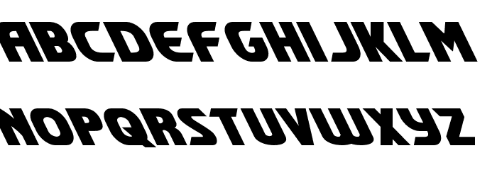 Shining Herald Leftalic Шрифта строчной