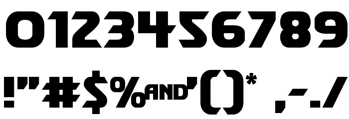 Shining Herald Regular Font OTHER CHARS