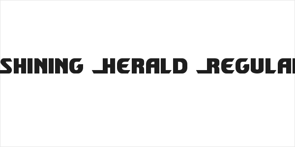Shining Herald Regular Logo