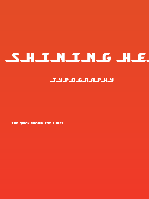 Shining Herald Regular Poster