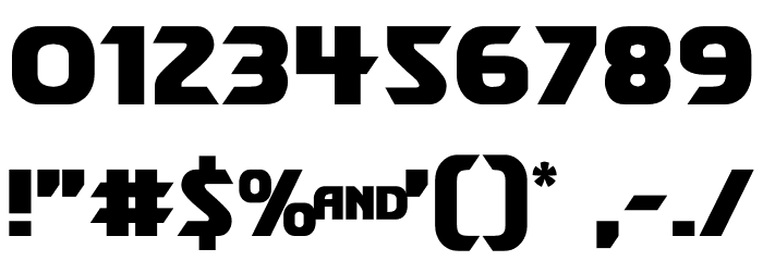 Shining Herald Font OTHER CHARS