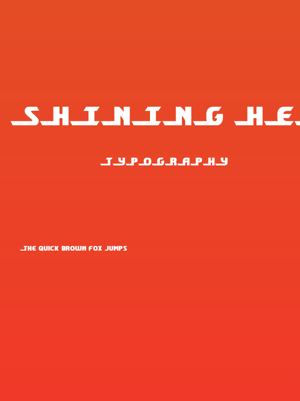 Shining Herald Poster