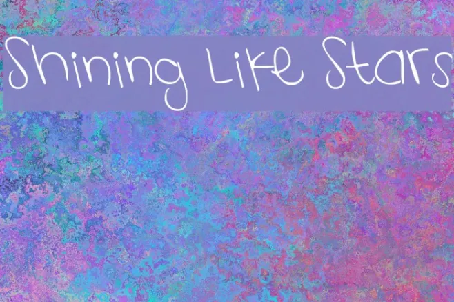 Shining Like Stars Example 1