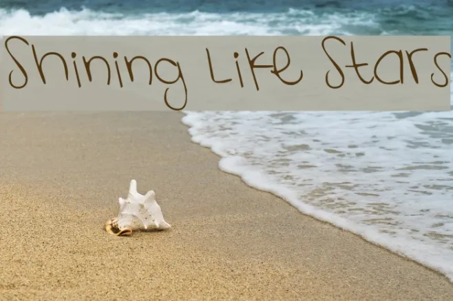 Shining Like Stars Example 2