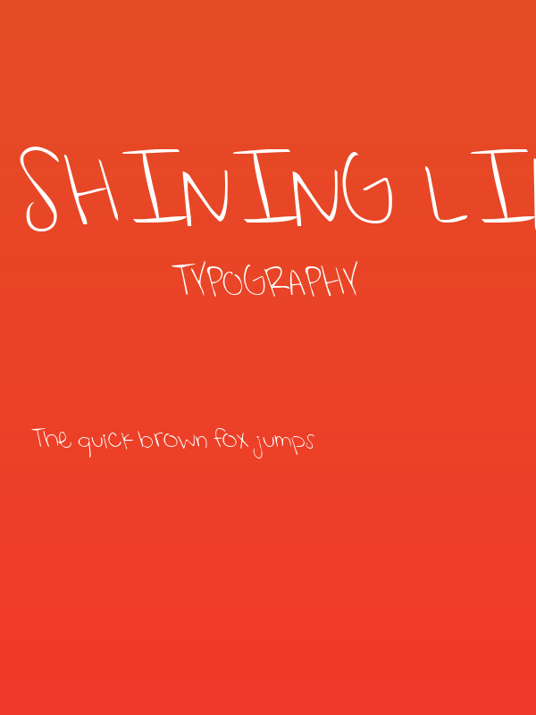 Shining Like Stars Poster