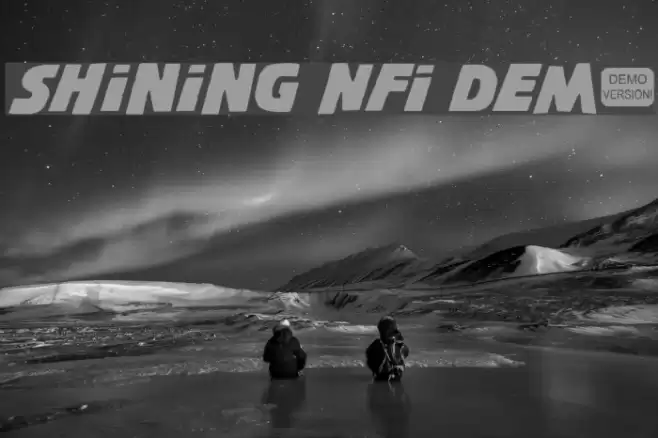 Shining NFI Demo フォント examples