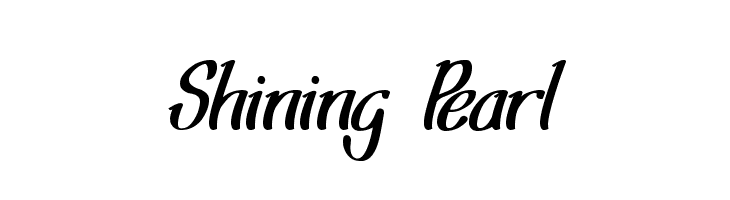 Shining Pearl  font caratteri gratis